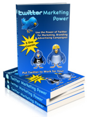 Product picture Twitter Marketing Power - make more money online